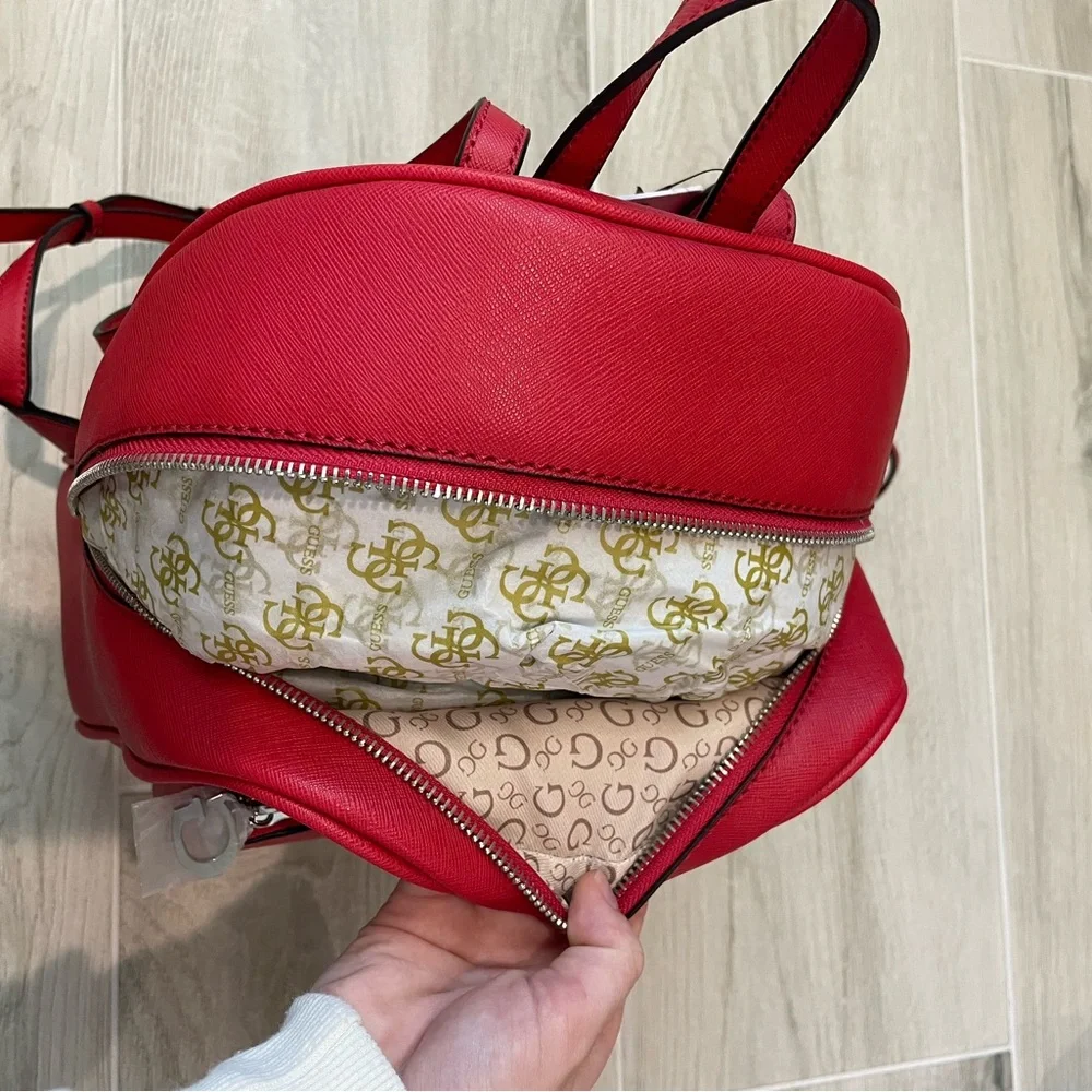 GUESS Red Backpack - Picture 7 of 8